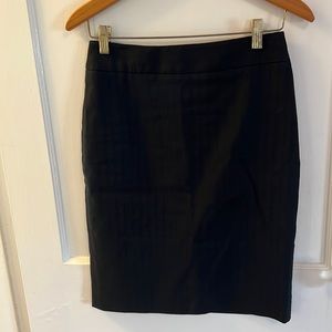 Armani black pencil skirt